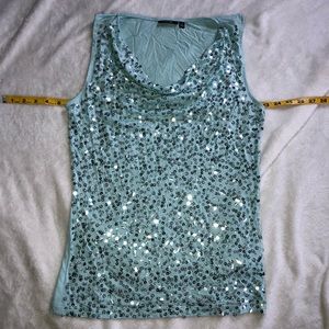 🍀 Like NEW Blingy Sparkle Tank ✨✨✨✨
